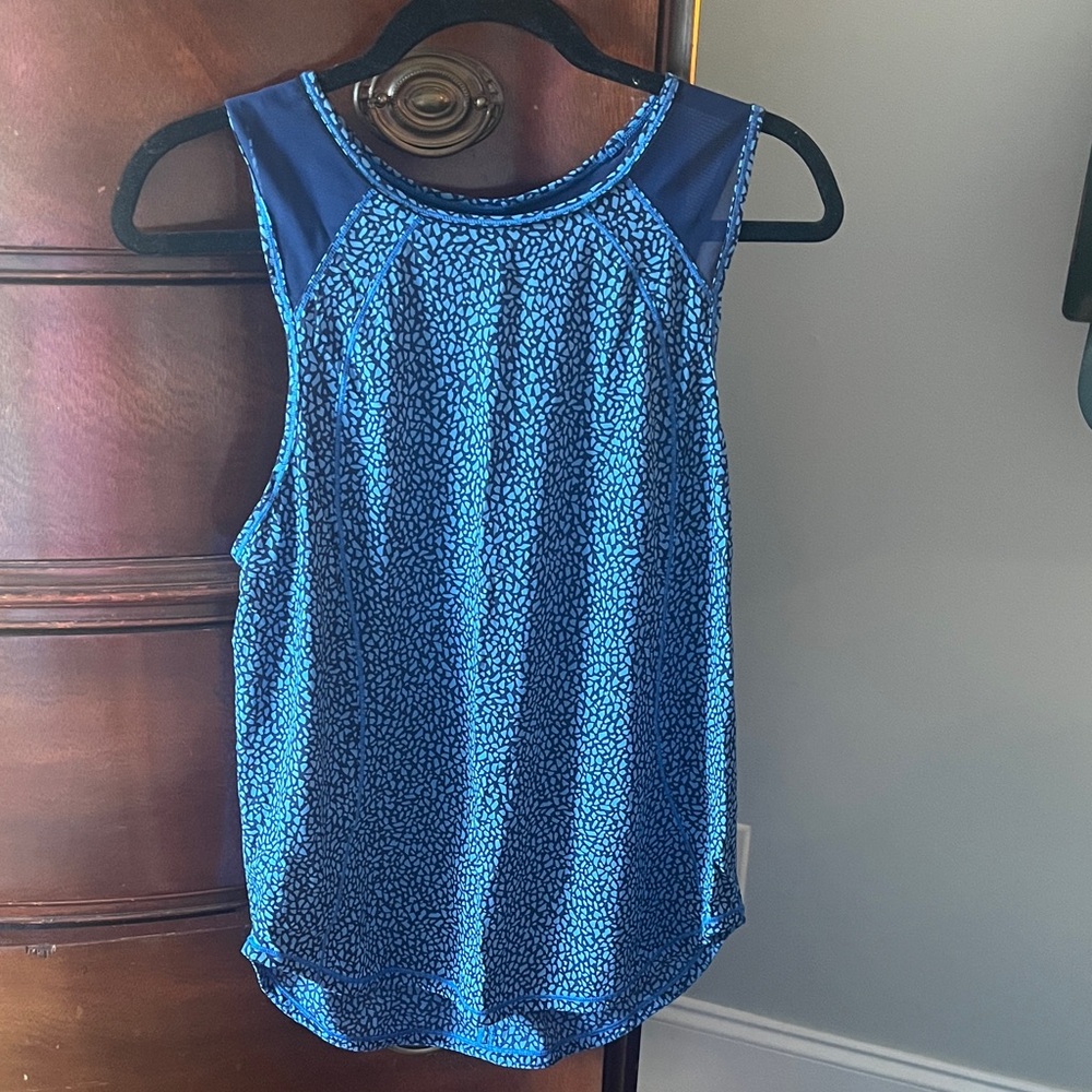 Lululemon Blue Sculpt Top